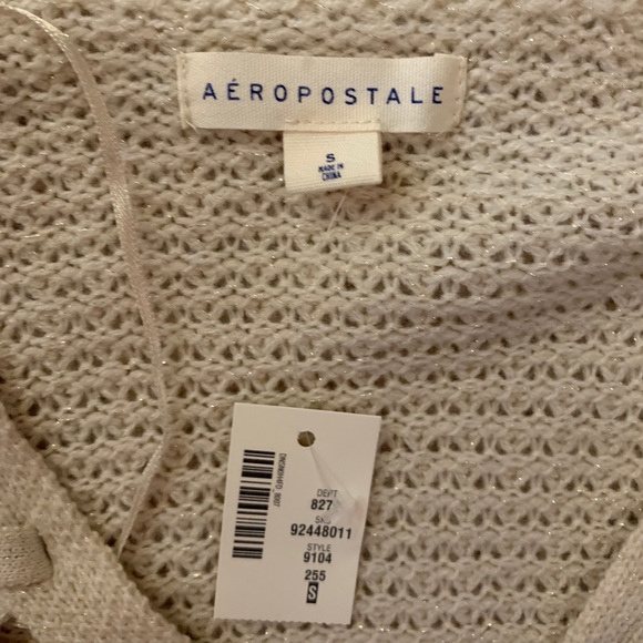 Aeropostale Tan Sweater Size Small - Picture 3 of 3